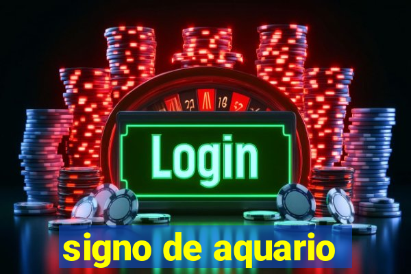 signo de aquario